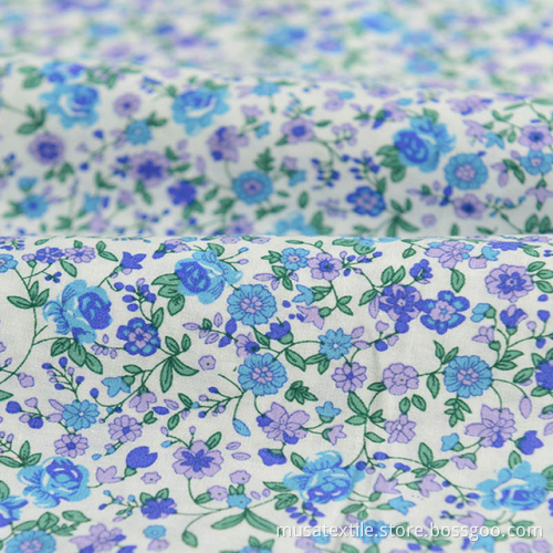 80 Benang Count Cotton Floral Printed Liberty Fabric